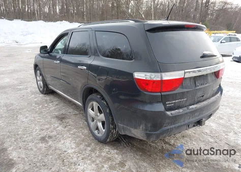 2012 Dodge Durango Citadel z USA, uszkodzony, nr VIN 1C4RDJEG2CC337540